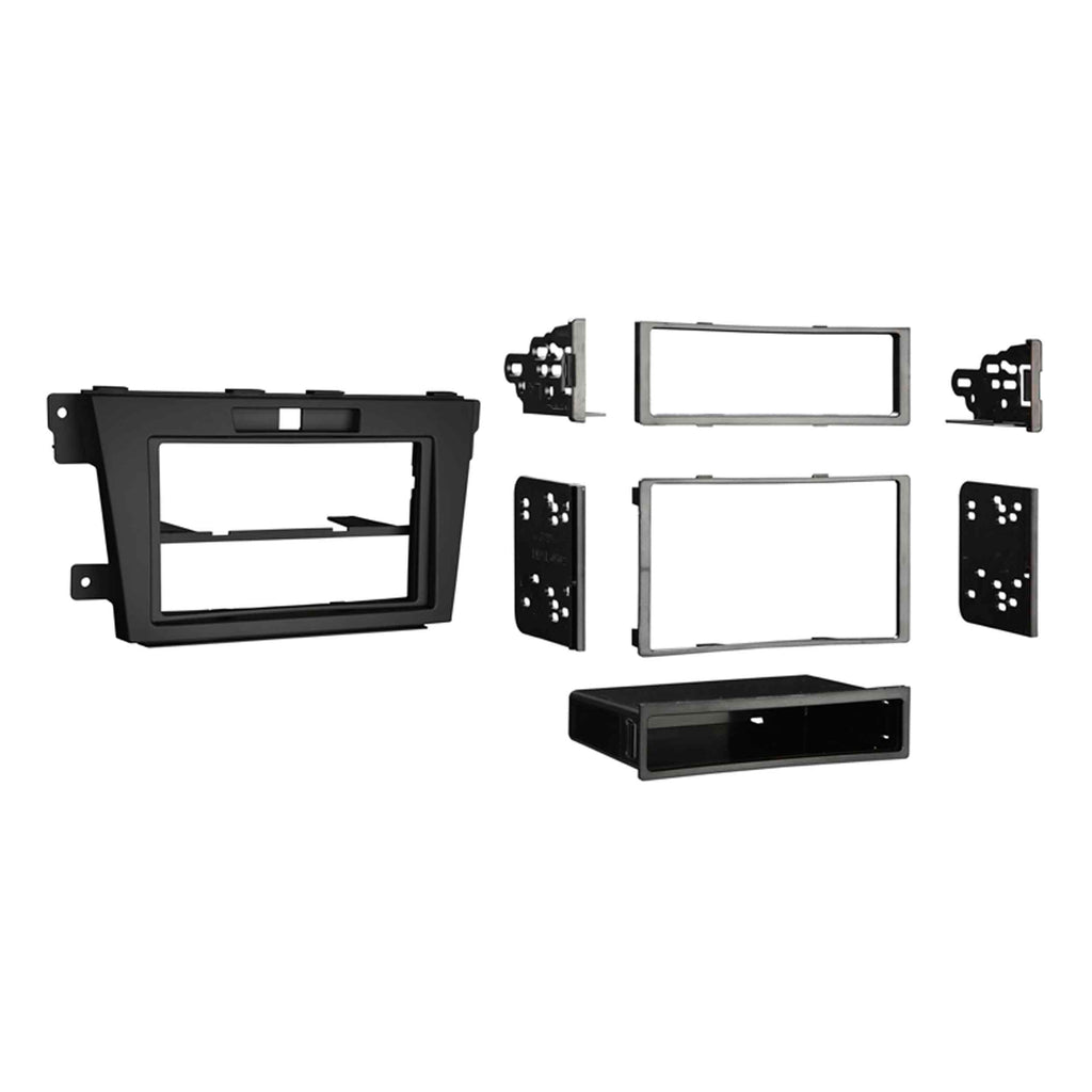 Metra 99-7520B Single/Double-DIN Car Stereo Black Dash Kit - Compatible Fits for MAZDA CX-7 10-12