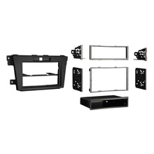 Load image into Gallery viewer, Metra 99-7520B Single/Double-DIN Car Stereo Black Dash Kit - Compatible Fits for MAZDA CX-7 10-12