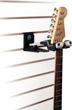 Load image into Gallery viewer, Ultimate Support GS-10PRO Genesis® Series Adjustable Professional Guitar Hanger with Self-closing Security Gates – Slatwall and Wall Mount