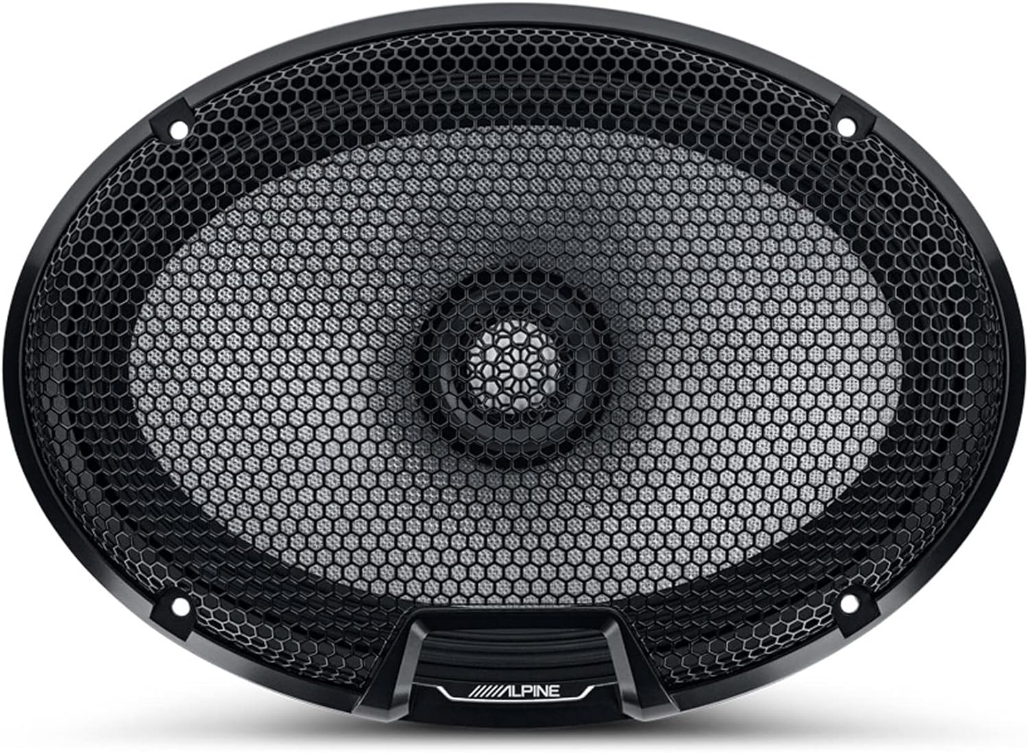 Alpine R2-S69 R-Series 6"x9" 600W 2-Way Car Coaxial Speakers & KIT10 Installation AMP Kit