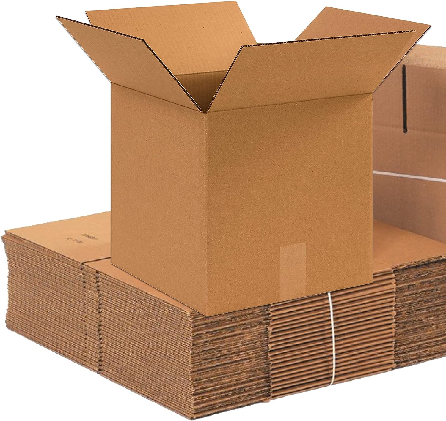 10 Pack Shipping Boxes 18"L x 18"W x 18"H Corrugated Cardboard Box for Packing Moving Storage