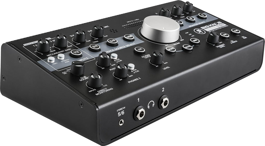 Mackie Big Knob Series, 4x3 Studio Monitor Controller 192kHz USB I/O (BIG KNOB STUDIO PLUS)