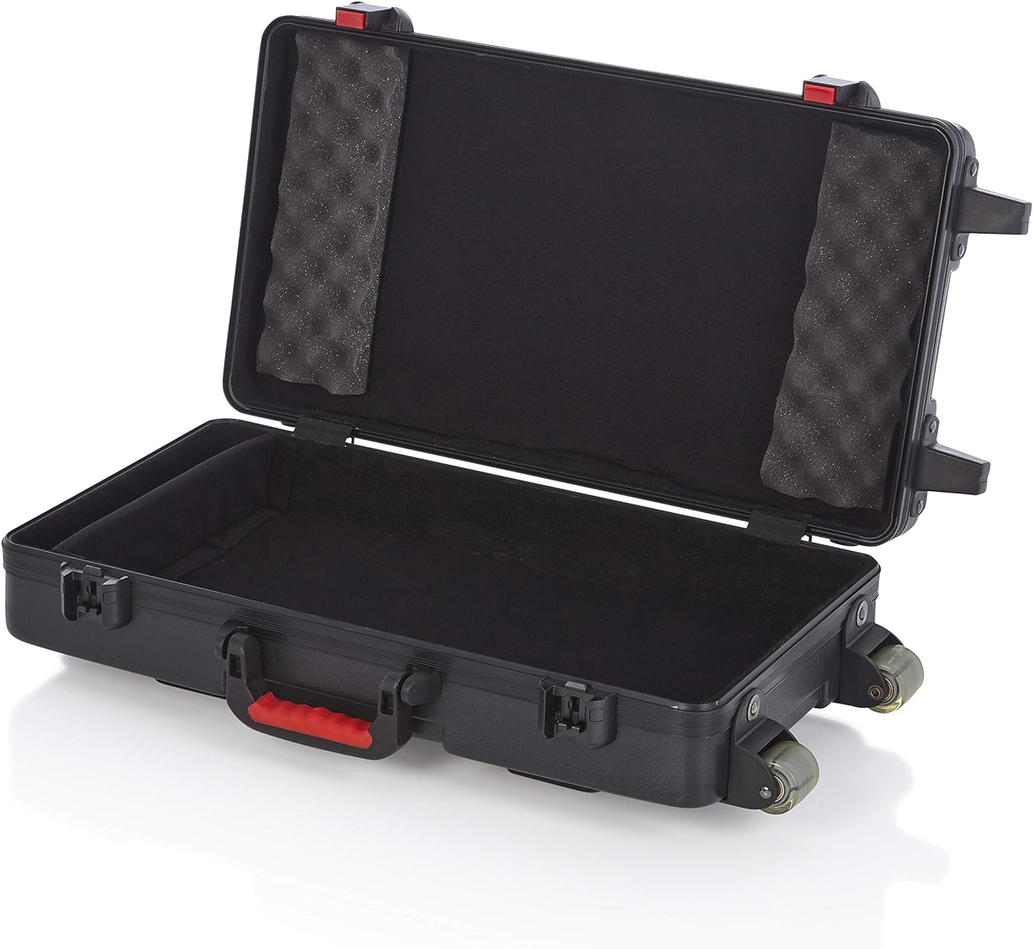 Gator Cases  GHELIXFLOOR ATA Style Case for the Line 6 Helix Multi-FX Floor Processor with Wheels