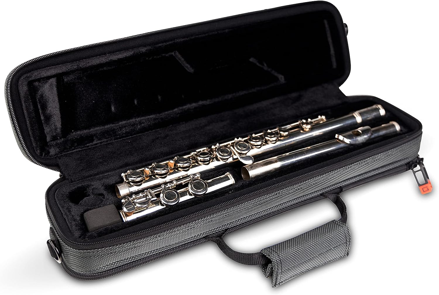 Gator Cases GL-FLUTE-23 Adagio Series EPS Polyfoam Lightweight Case for B/C-Foot Flute