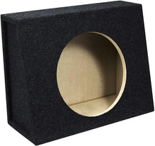 Load image into Gallery viewer, Absolute Single 12" Subwoofer Angled Truck or Hatchback Box Enclosure