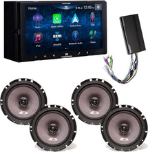 Load image into Gallery viewer, Alpine iLX-W670 Digital Multimedia 2 Pair SXE-1726S 6.5" Coax &amp; KTA450 Power Pack