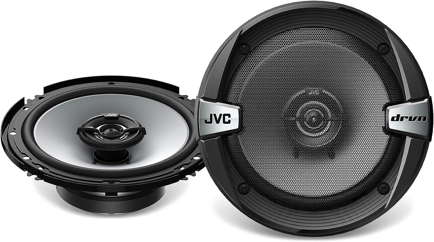 Jvc CS-DR162 600W Peak (100W RMS) 6.5" DRVN Series 2-Way Coaxial Car Speakers
