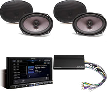 Load image into Gallery viewer, Alpine iLX-507 7" Multimedia Receiver Wireless Apple CarPlay &amp; Wireless Android Auto &amp; 2 Pairs Alpine SXE-6926S 6x9 Coax Speakers w/Power Pack