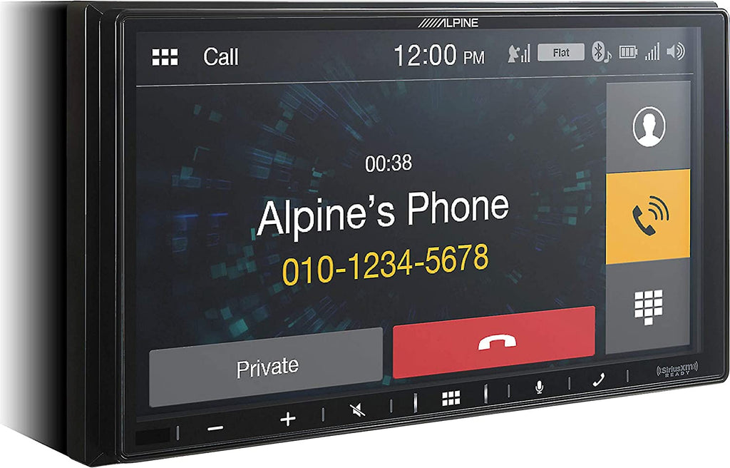 Alpine iLX-W670 7" Car Radio Stereo + install Kit for 2007-2011 Toyota Camry & Absolute Rear View Camera