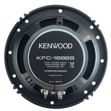 Load image into Gallery viewer, 2 Kenwood KFC1666S Honda 6.5" Or 6.75" Speaker Adapter With Speaker Harness Front &amp; Rear