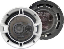 Load image into Gallery viewer, 2 Absolute USA BLS-6503 Blast Series 6.5 Inches 3 Way Car Speakers 640 Watts Max Power