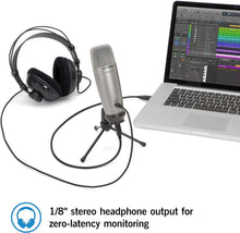 Load image into Gallery viewer, Samson SAC02UPRO USB Large Diaphragm Condenser Microphone