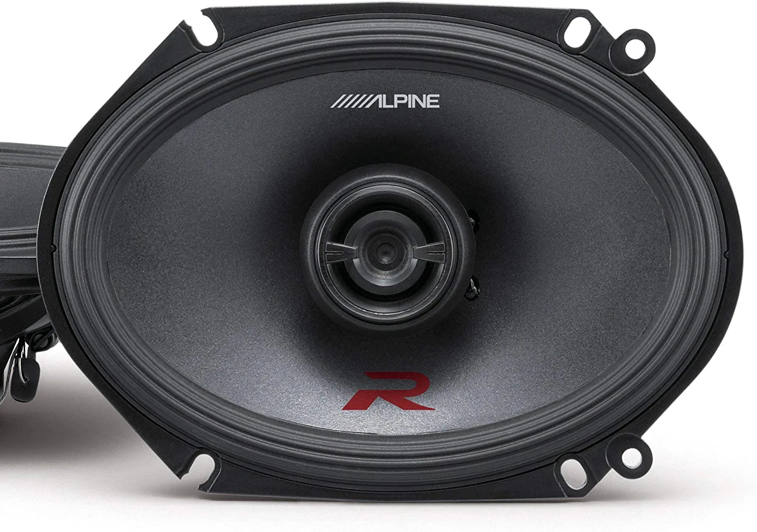 2 Pair Alpine R-S68 R-Series 6 x 8 Inch 300 Watt 2-Way Car Speakers