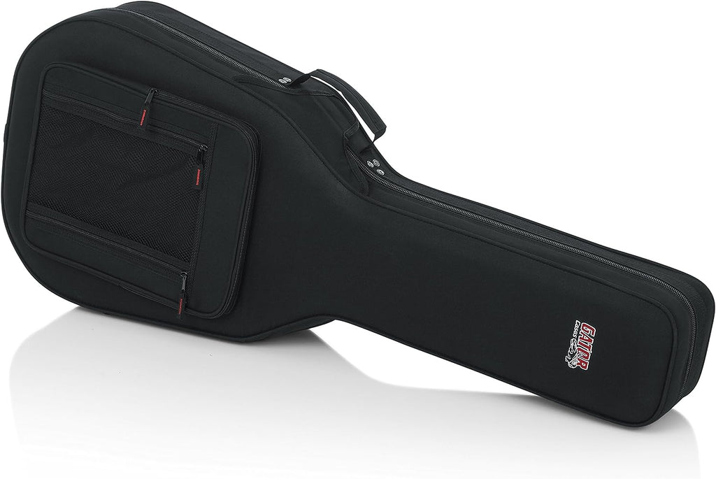 Gator Cases GL-DREAD-12 Lightweight Polyfoam Guitar Case For Dreadnaught Style Acoustic Guitars