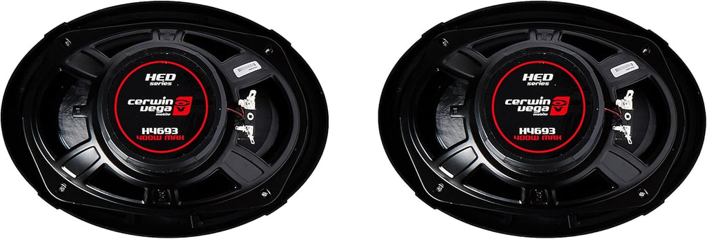 H7693 H752 Front & Rear Door Speaker Fit 2002 2008 Dodge Ram 1500 Bundle
