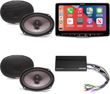 Load image into Gallery viewer, Alpine ILX-F509 Halo9 9" &amp; 2 SXE-6926S 6x9" Speaker &amp; KTA-450 4Ch Amp