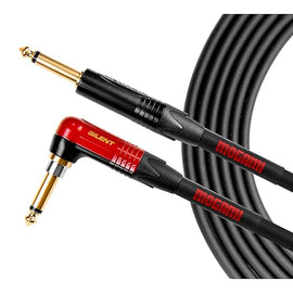 Mogami OD GTR 30 SILENT R Overdrive Electric Guitar Cable with Right-Angle Silent Plug (30')