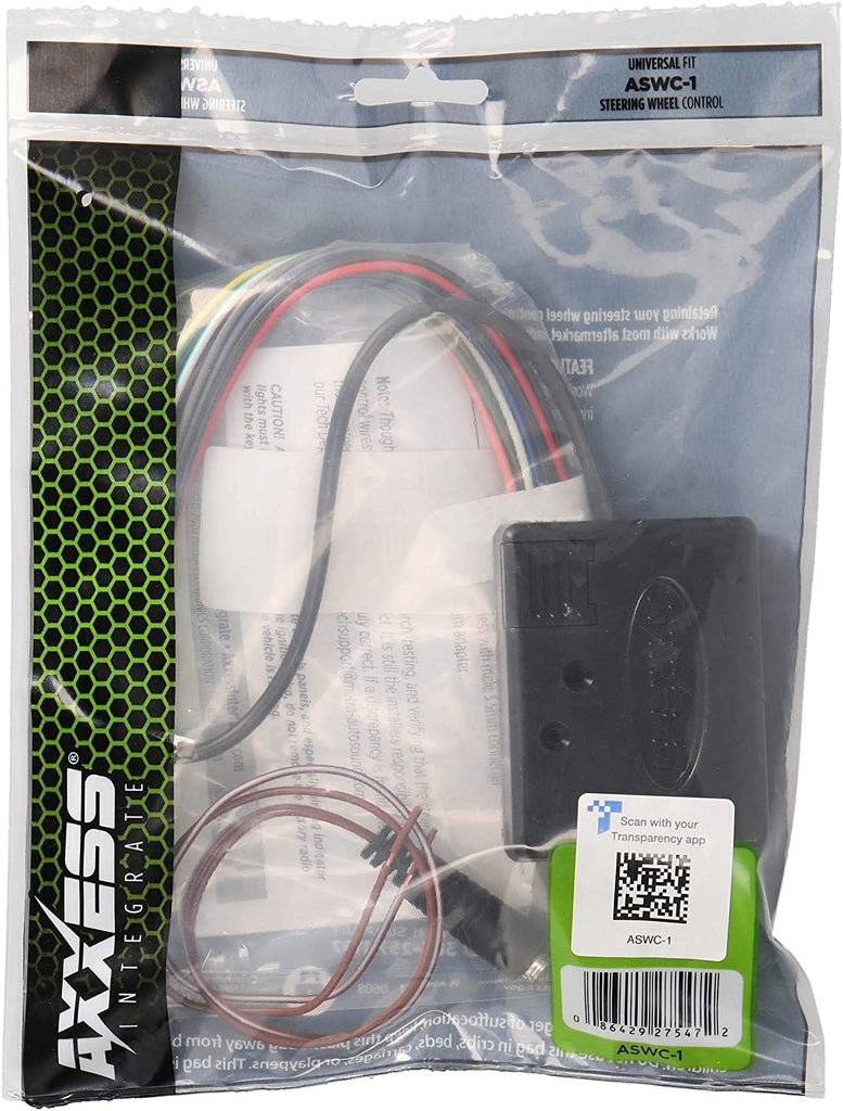 Metra Axxess ASWC-1 Universal Steering Wheel Control Interface & 40-CR10 Chrysler 2001-Up Car Antenna Adapter