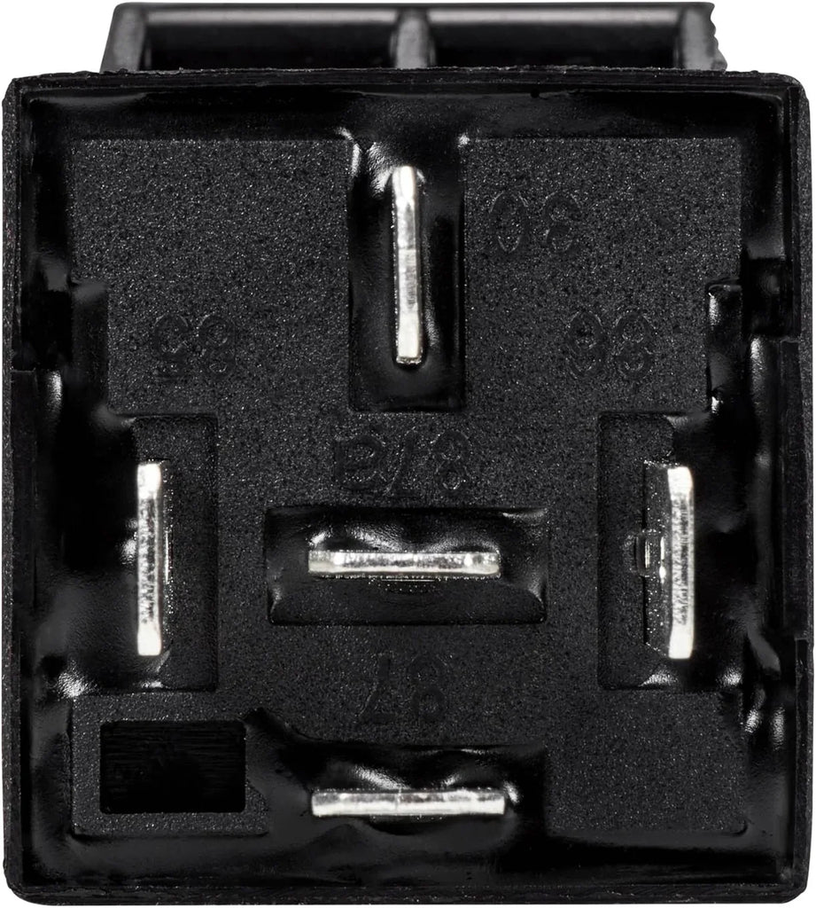 10 Bosch style 12 Volt DC 40 AMP SPTD Automotive Relay 5 Pin with Mounting Tab