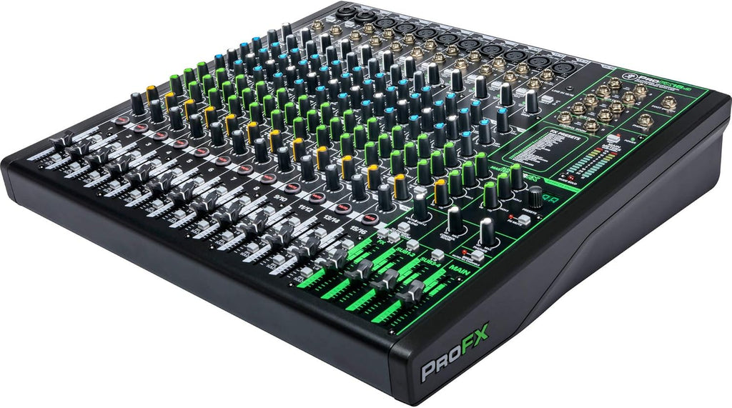 Mackie CR3-XBT Bluetooth Studio Monitor + ProFX16v3 16-channel Mixer USB Effects