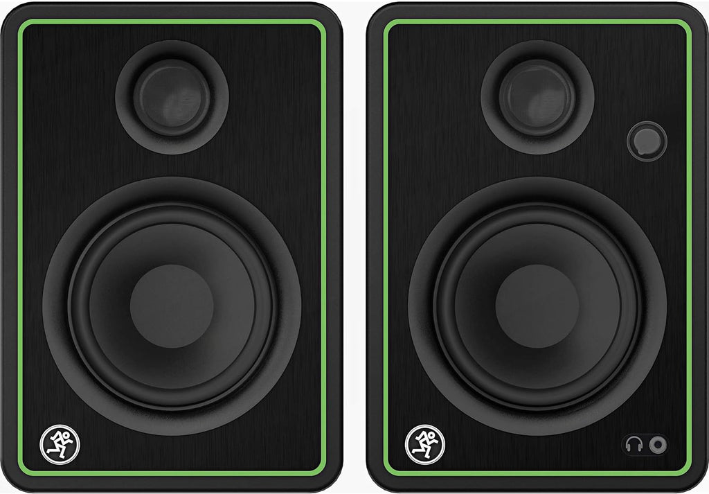 Mackie CR4-XBT Studio Monitor + ProFX16v3 16-CH Mixer USB Effects