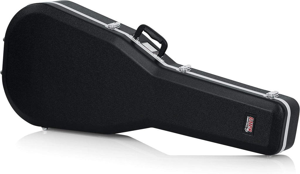Gator Cases GC-DEEP BOWL ABS Molded Case for Acoustic Guitars Fits Ovation Style Deep Contour Acoustic Guitars