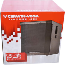 Load image into Gallery viewer, Cerwin Vega CVE-18S 18" 1000 Watts Powered Subwoofer