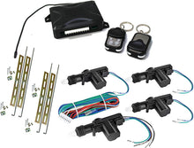 Load image into Gallery viewer, Absolute CDLA-500 4 Door Power Central Lock Kit Car Remote Control Conversion w/ 2 Keyless Entry