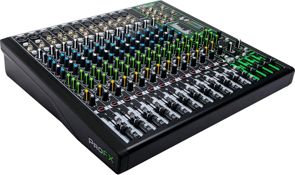 Mackie CR3-XBT Bluetooth Studio Monitor + ProFX16v3 16-channel Mixer USB Effects