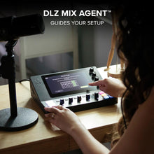 Load image into Gallery viewer, Mackie DLZ Creator XS Adaptive Digital Mixer for Podcasting, Streaming and YouTube with User Modes, Mix Agent Technology, Auto Mix, Onyx80 Mic Preamps