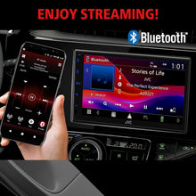 Load image into Gallery viewer, JVC KW-M595BT Digital Media Receiver 6.8" Capacitive Touch Monitor Apple CarPlay- Android Auto w/License Plate