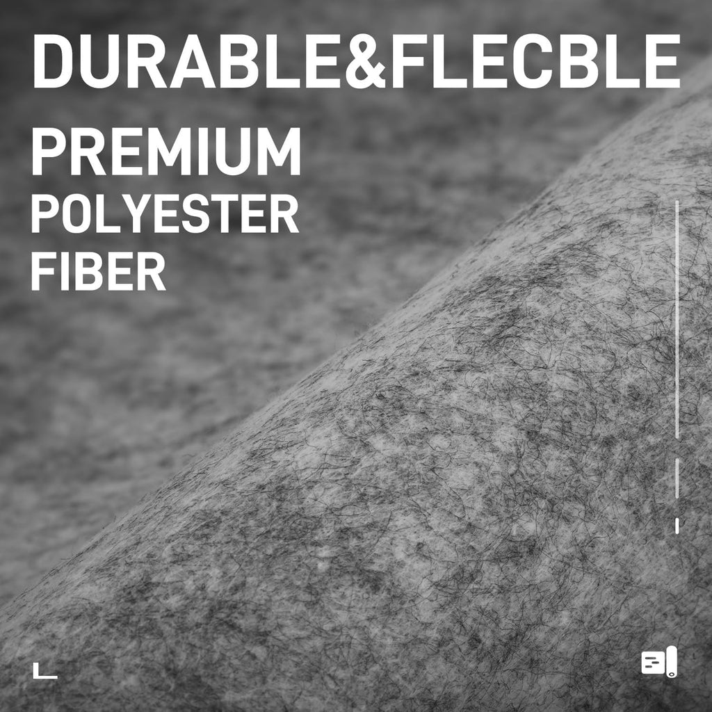 MR DJ DC15LGR 15' L X 4' W Light Gray Carpet for Speaker Subwoofer Enclosure Boxes