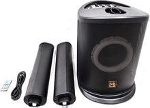 Load image into Gallery viewer, 2 Pack MR DJ ELITE All-In-One 8" Portable Bluetooth Line Column Array Speaker