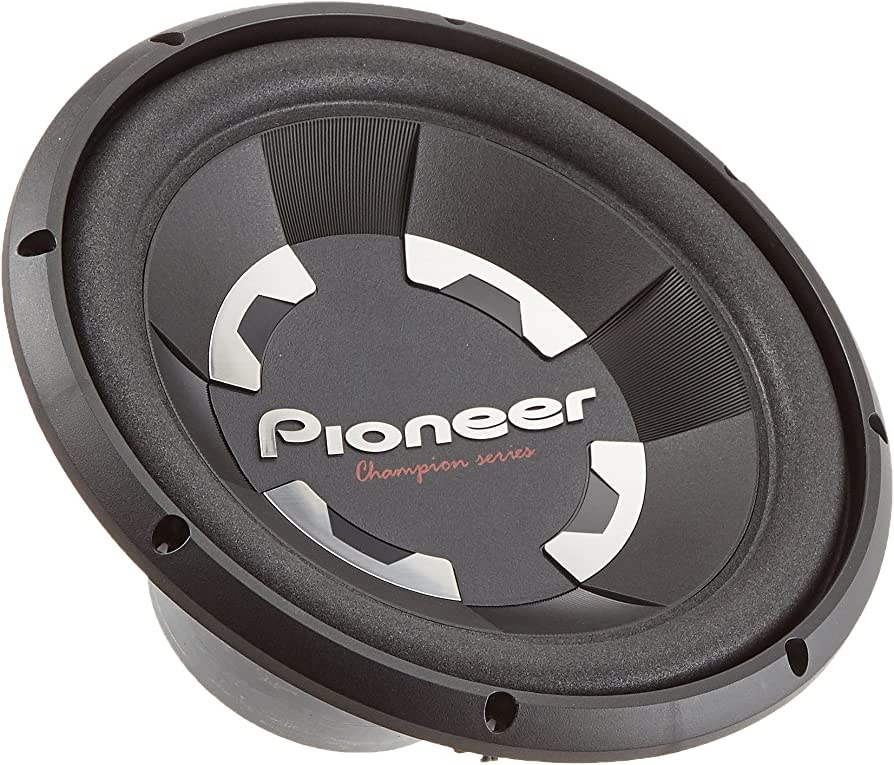 Pioneer TS-300D4 12 Inch 1400 Watts Max Power Dual 4-Ohm Voice Coil Car Audio Stereo Subwoofer Loudspeakers