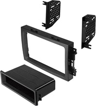 Load image into Gallery viewer, Dual XDVD176BT 7" Touchscreen Single DIN Car Stereo CAM1500S Rear Camera Magnet Phone Holder &amp; Dash Kit for 05-07 Grand Cherokee