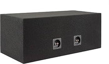 Load image into Gallery viewer, Absolute DSS10 Dual 10-Inch, 3/4-Inch MDF Sealed Subwoofer Enclosure Empty Box