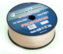 Load image into Gallery viewer, American Terminal PROS12G100 100FT 12 Gauge PRO PA DJ Car Home Marine Audio Speaker Wire Cable