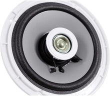 Load image into Gallery viewer, Alpine SPS-M601W 6.5” Coaxial 2-Way Marine Speaker with White Grilles Bundle