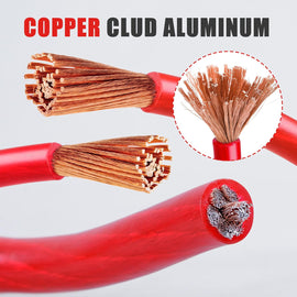 American Terminal ATP8G100RD 8GA 100' Red Power Ground Wire Car Audio Amplifier Marine Cable