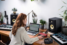 Load image into Gallery viewer, Focusrite Scarlett 2i2 Studio 4th Gen USB Audio Interface Bundle for the Songwriter with Condenser Microphone and Headphones for Recording, Streaming, and Podcasting