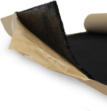 Load image into Gallery viewer, Absolute ACA3BK 4' x 3' Black Self-Adhesive Carpet Liner for Subwoofer Boxes Speaker Enclosures Car Trunks