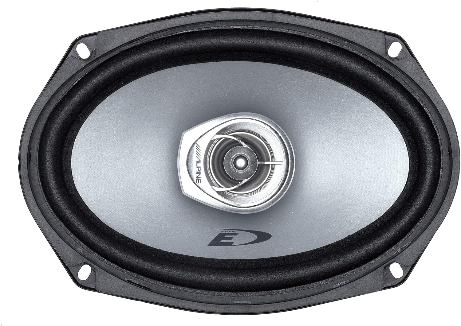 Alpine SXE-6925S 280W 6x9" 2-Way Type-E Series Coaxial Speakers, Mylar Tweeter