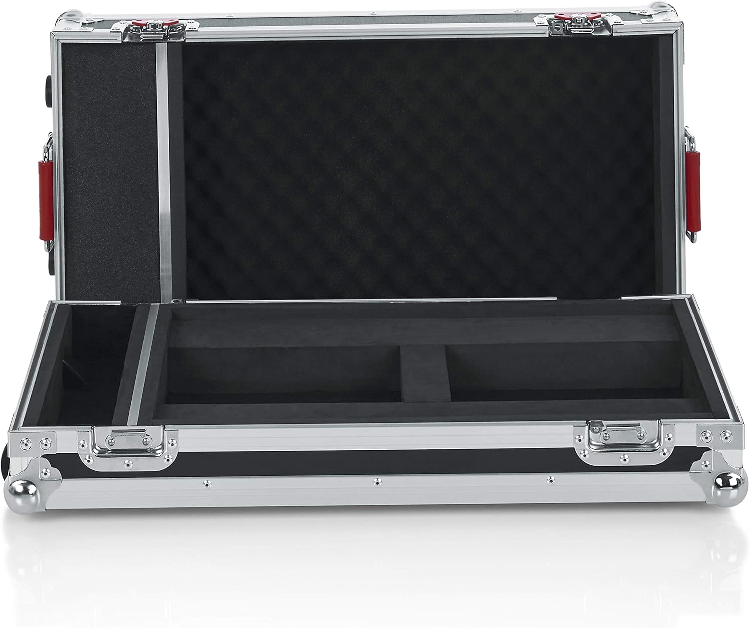 Gator Cases  GHELIXFLOOR ATA Style Case for the Line 6 Helix Multi-FX Floor Processor with Wheels