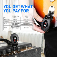 Load image into Gallery viewer, Xvive U2 Guitar Wireless System Guitar Wireless for Guitar Bass Violin Keyboard