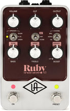 Load image into Gallery viewer, Universal Audio UA-RUBY-U Ruby '63 Top Boost Amplifier Pedal