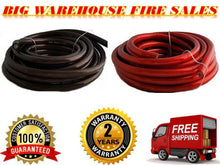 Load image into Gallery viewer, Patron 50' 0 Gauge Black &amp; Red Power Ground Wire Cable 1/0 Gauge Car Audio