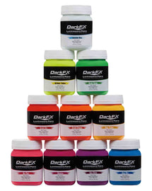 Antari DFX-UV06VP 6 oz UV Paint Color Variety - 10 Pack