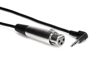Load image into Gallery viewer, Hosa XVM-110F Microphone Cable, XLR3F to Right-angle 3.5 mm TRS – 10 Feet