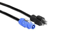 Load image into Gallery viewer, Hosa Pwn-210 NEUTRIK PowerCon to NEMA 5-15P Power Cord, 10 Feet