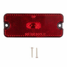 Load image into Gallery viewer, Heise Trailer	HE-TRRF01 Red Trailer Marker/Clearance Light with Reflector - 4 Inch